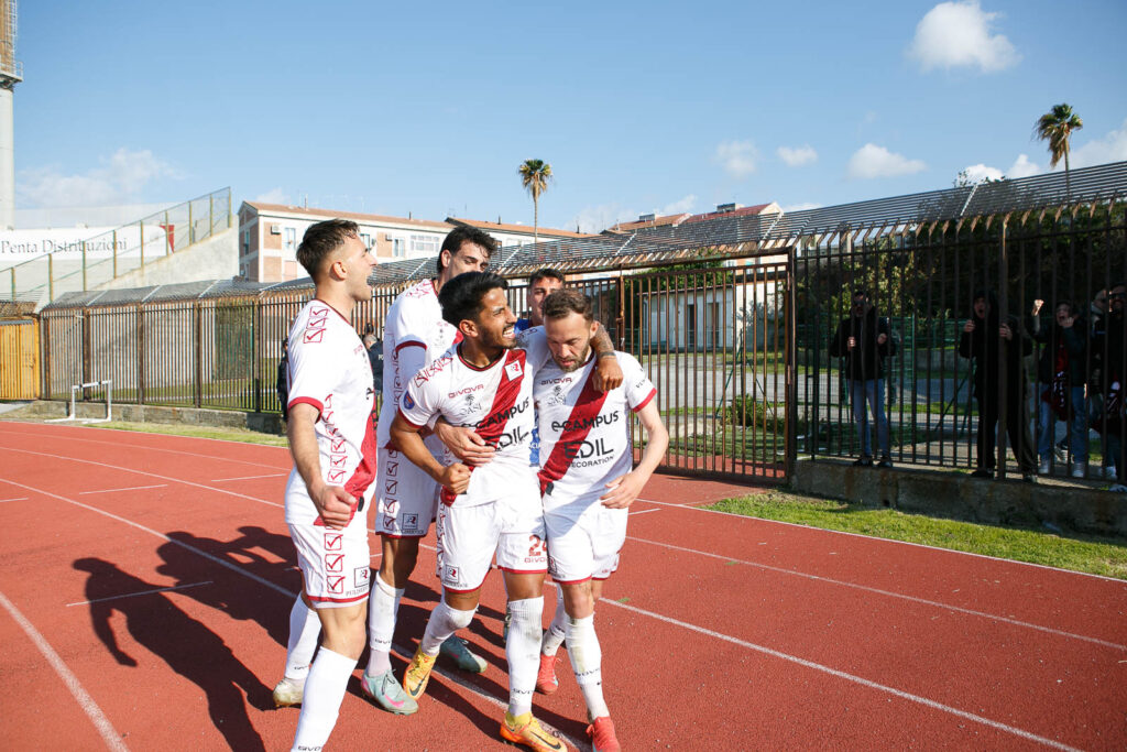 Igea Virtus - Reggina esultanza
