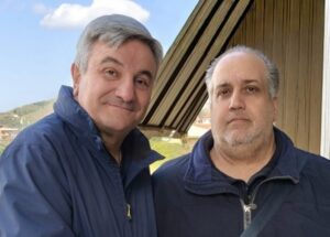Il Commissario Giuseppe Pinto e Salvatore D’Amico già consigliere UDC alla X Circoscrizione per 3 legislature