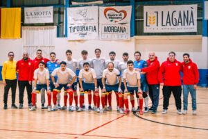 Il gruppo al completo del MESSINA FUTSAL