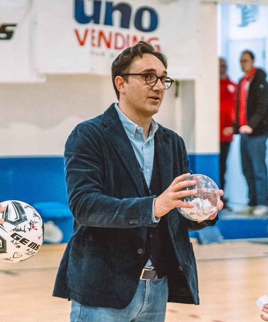 Il presidente Fabrizio Caratozzolo (MESSINA FUTSAL)