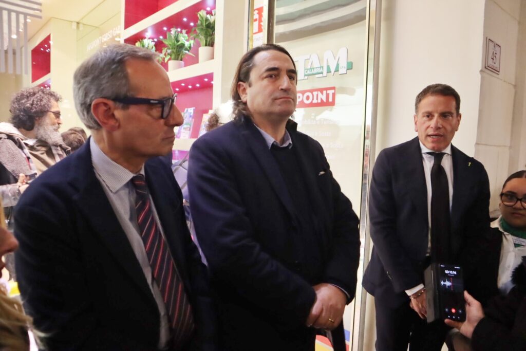 Inaugurazione info point reggio calabria