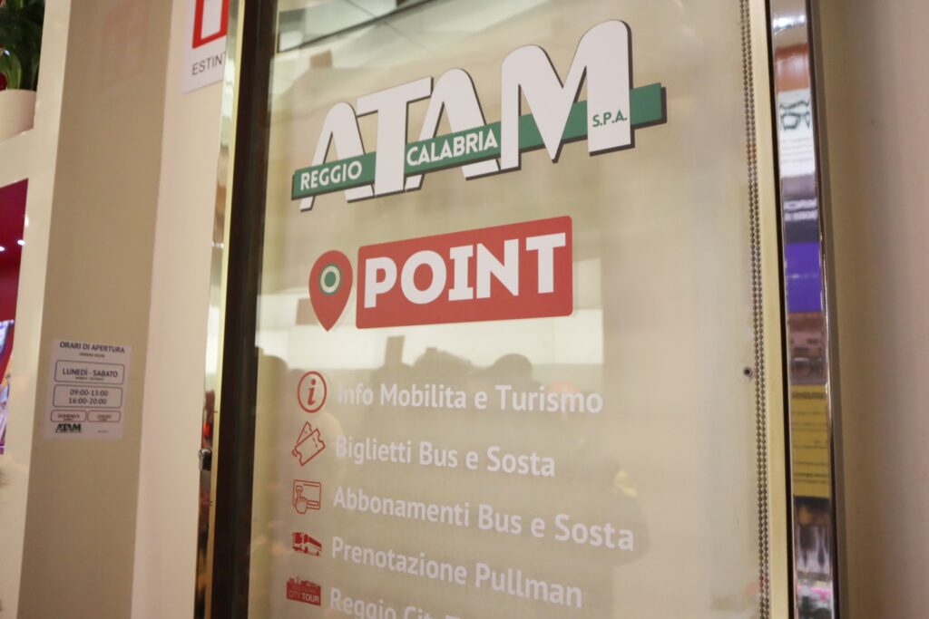 Inaugurazione info point reggio calabria