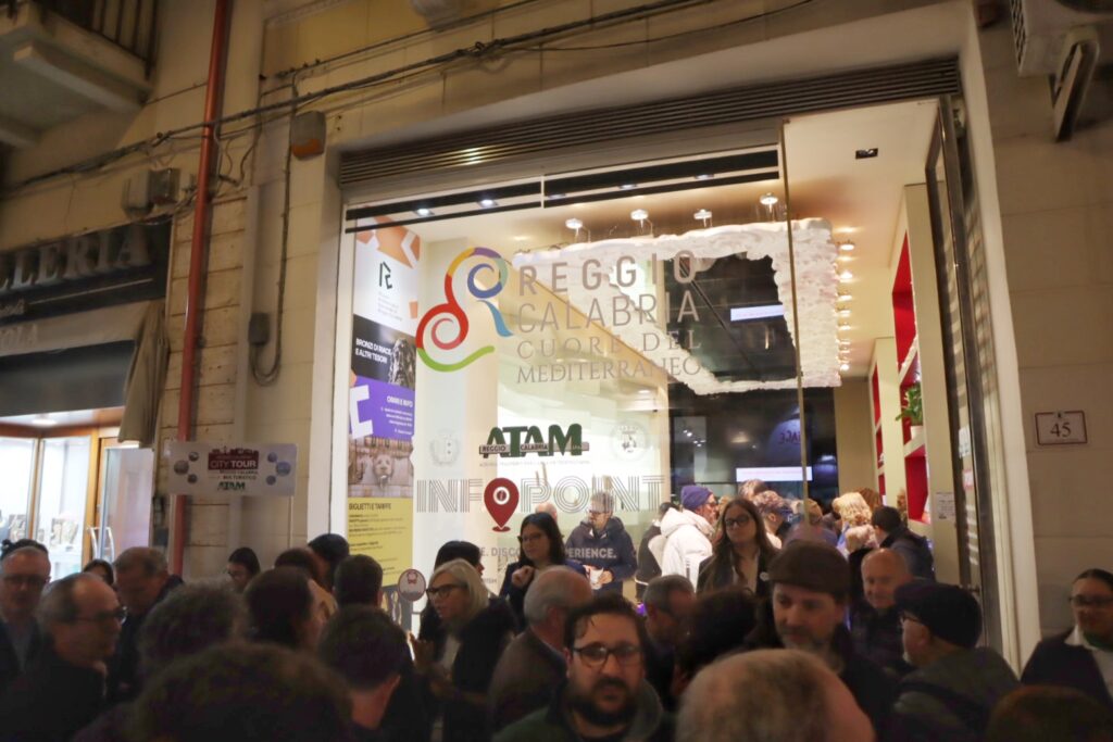 Inaugurazione info point reggio calabria