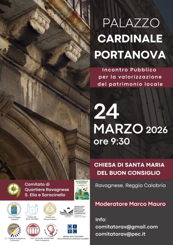 Incontro Pubblico per il Palazzo Cardinale Portanova