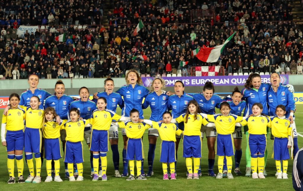 Italia-Svezia primo tempo
