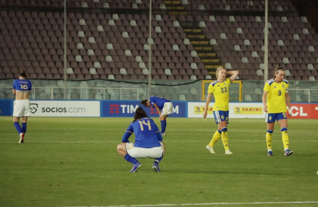 Italia-Svezia secondo tempo