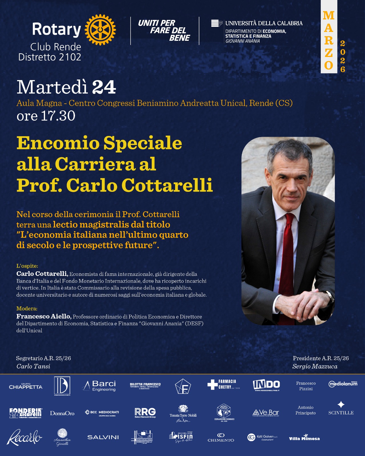 Locandina Encomio Cottarelli