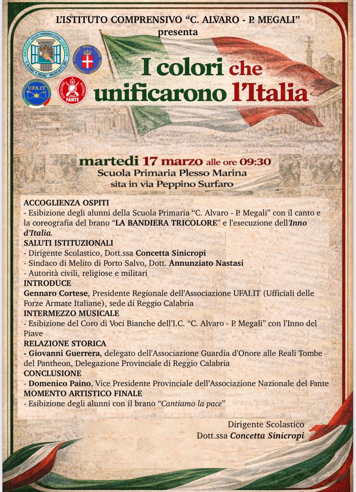 Locandina I colori che unificarono l'Italia