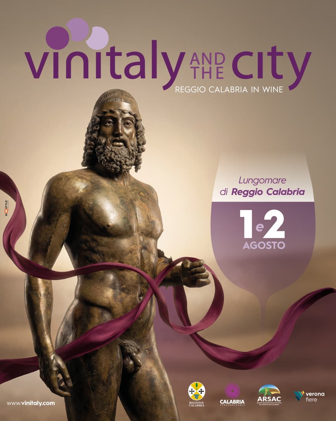 Locandina Vinitaly Reggio Calabria