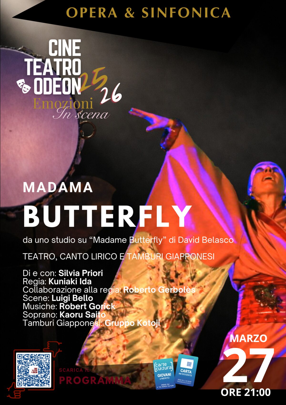 Madama Butterfly al Teatro Odeon