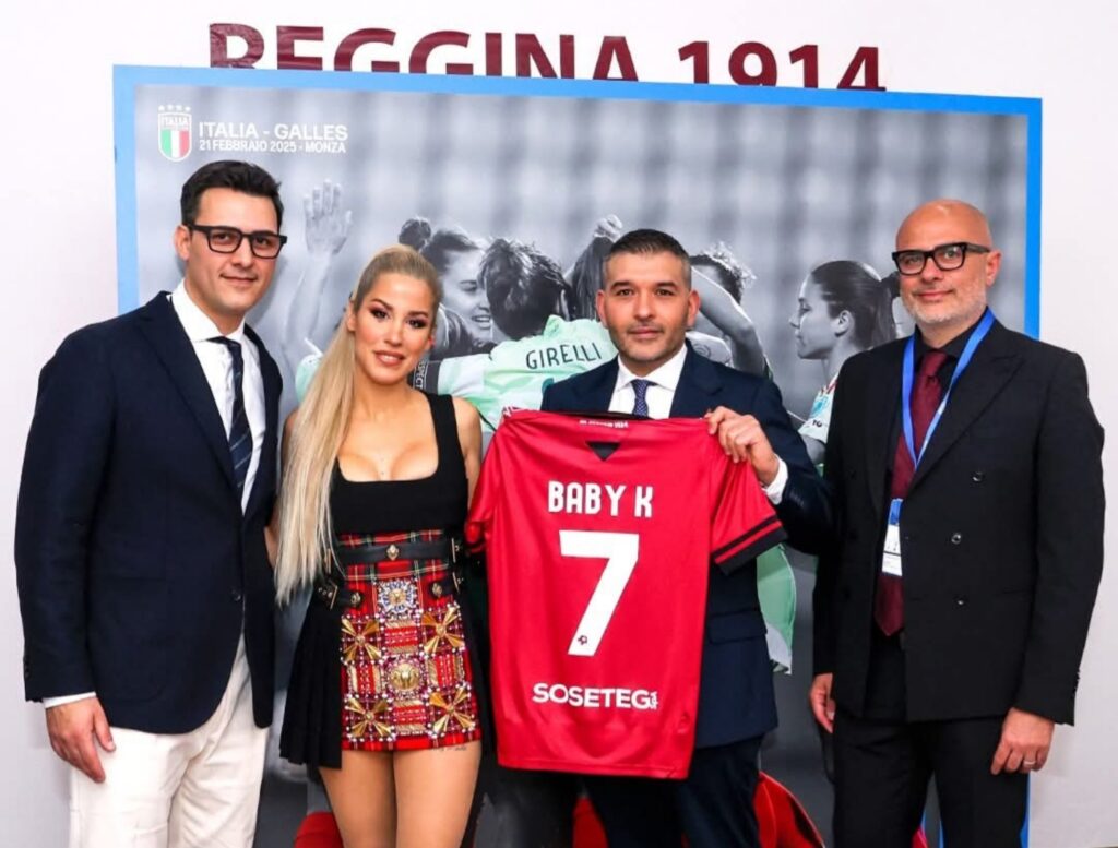 Maglia celebrativa Reggina Italia-Svezia