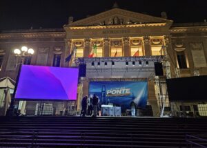 Manifestazione Pro Ponte a Messina