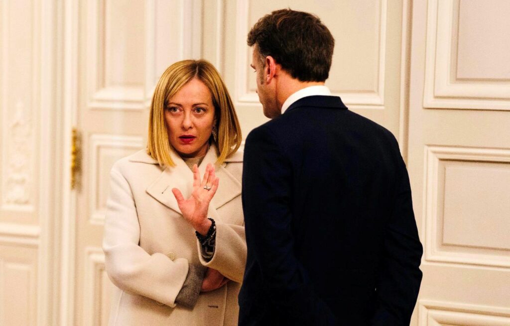 Meloni e Macron