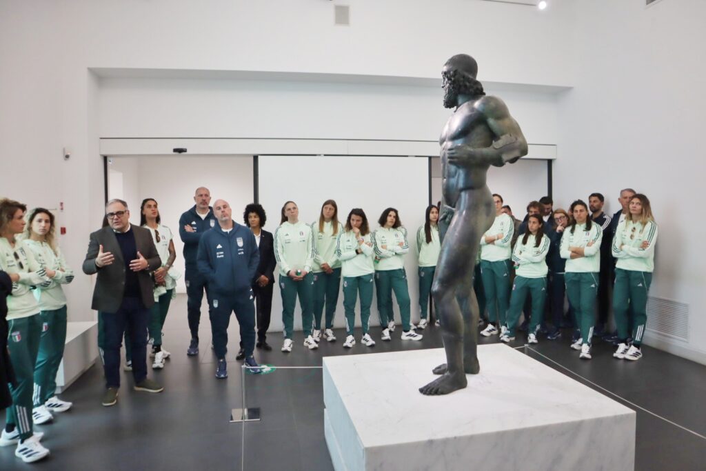 Nazionale Italia Calcio Femminile Museo Reggio Calabria