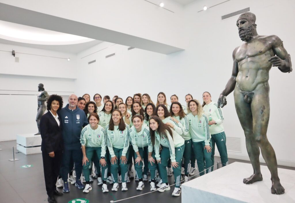 Nazionale Italia Calcio Femminile Museo Reggio Calabria