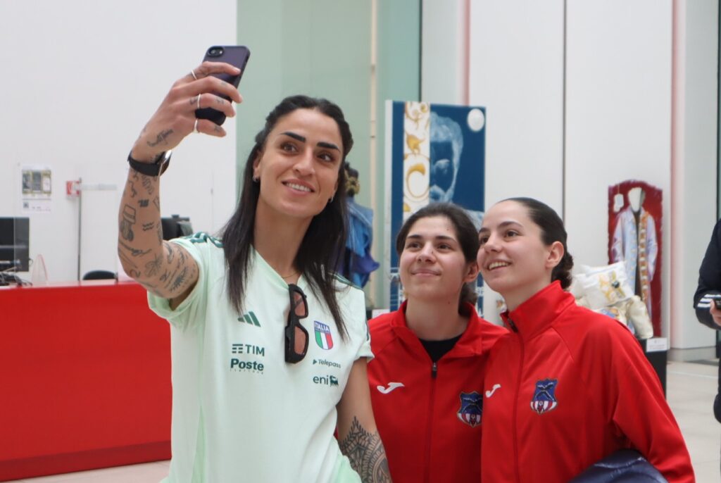Nazionale Italia Calcio Femminile Museo Reggio Calabria