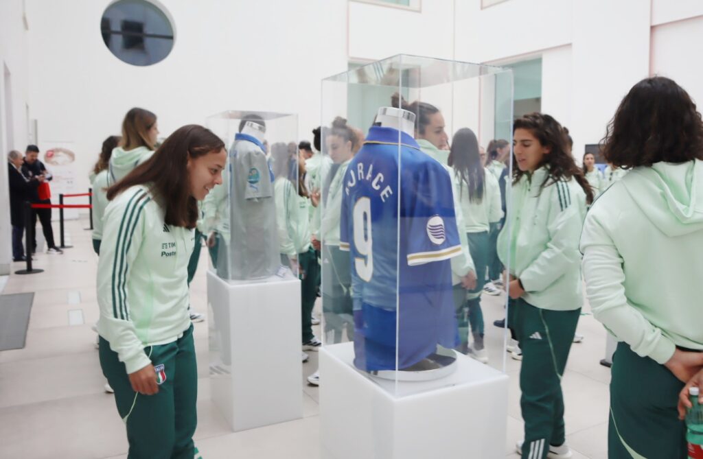 Nazionale Italia Calcio Femminile Museo Reggio Calabria
