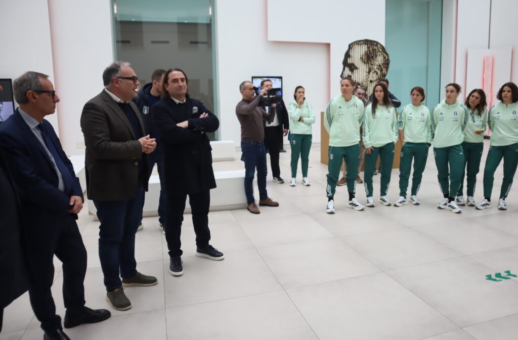 Nazionale Italia Calcio Femminile Museo Reggio Calabria