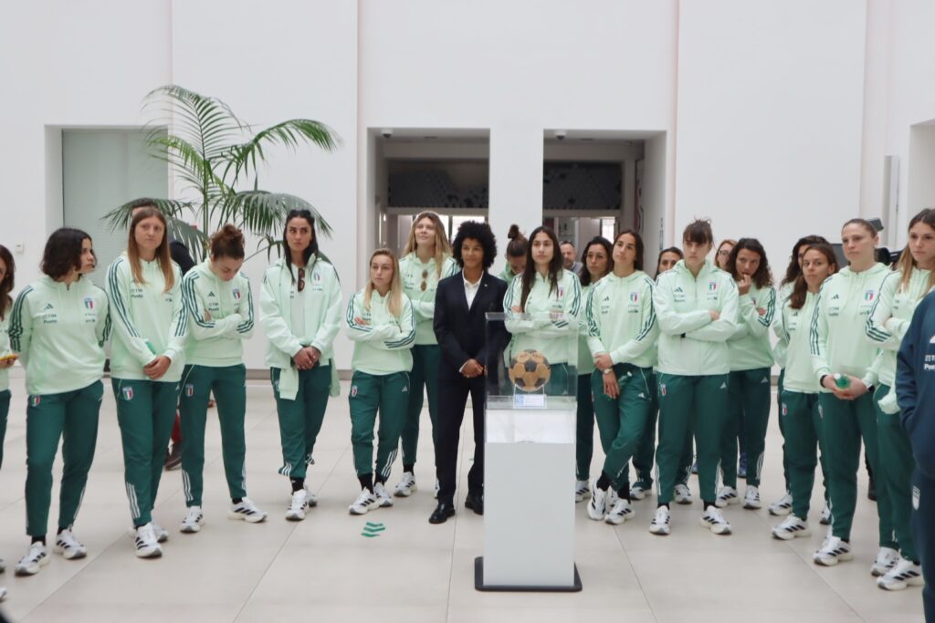 Nazionale Italia Calcio Femminile Museo Reggio Calabria