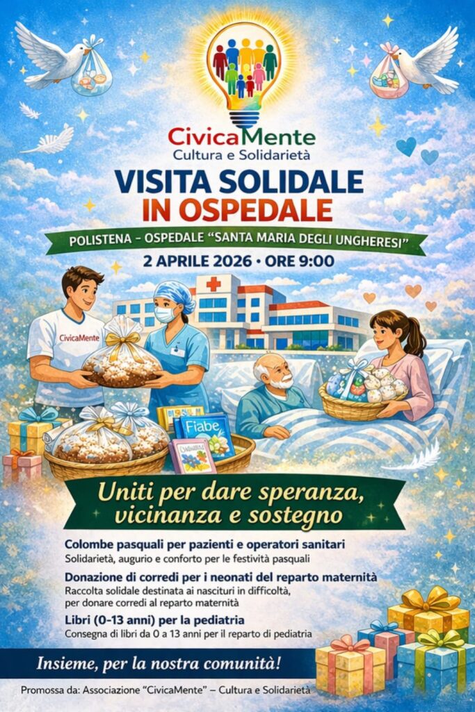 Polistena 2 Aprile Visita solidale all'ospedale di Polistena