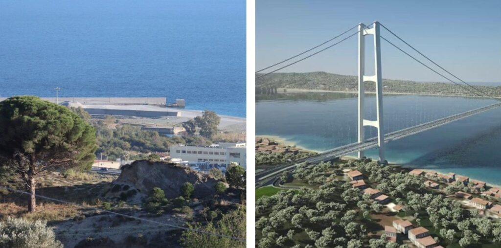 Porto Saline e Ponte sullo Stretto