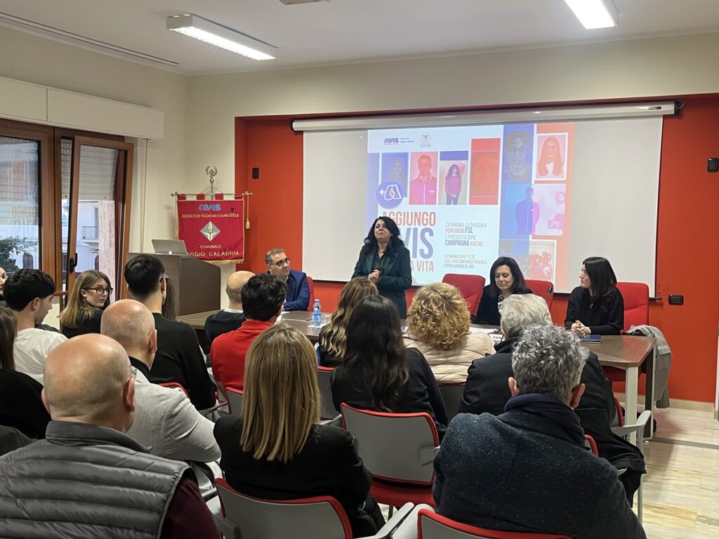 Presentazione Campagna social Formazione Scuola Lavoro Avis Reggio