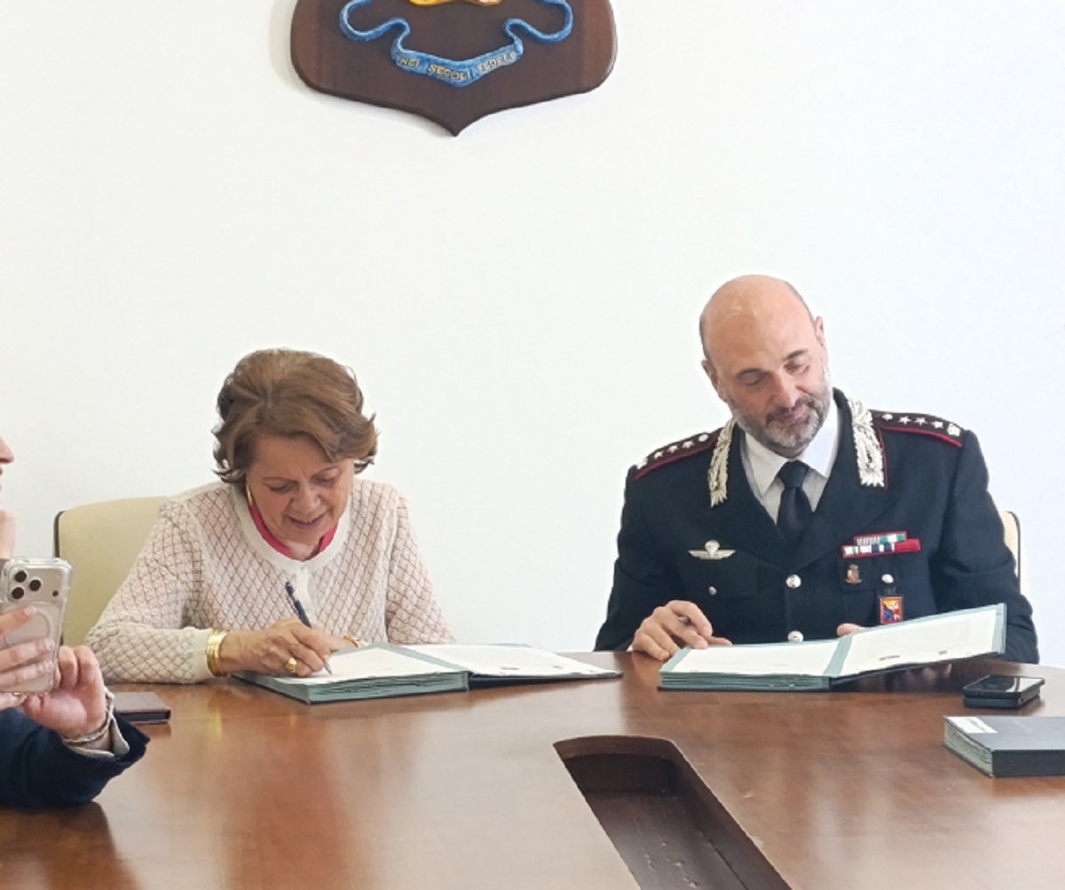 Protocollo Messina Carabinieri e CO.TU.LE.VI