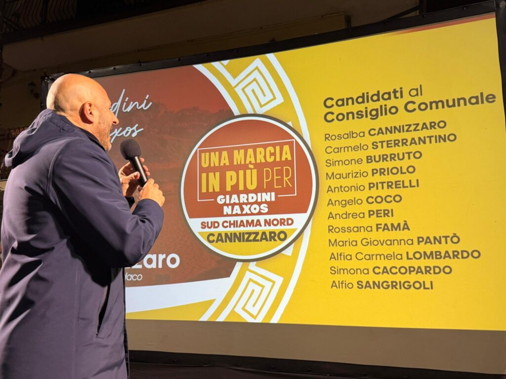 Puccio candidato sindaco giardini naxos