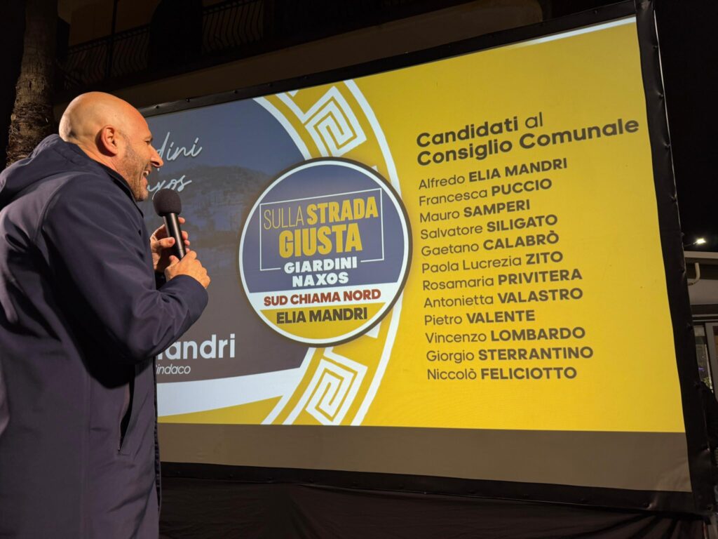 Puccio candidato sindaco giardini naxos