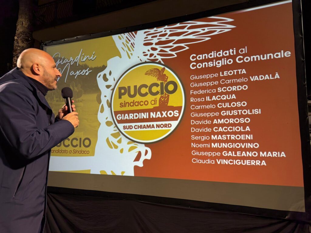 Puccio candidato sindaco giardini naxos
