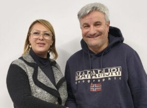 Sabrina Sinicropi già consigliere alla IV Circoscrizione insieme al Commissario Giuseppe Pinto
