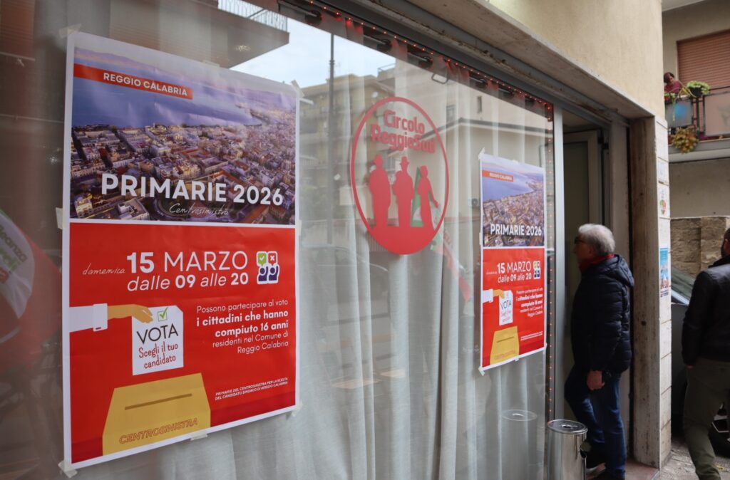 Schede Primarie CentroSinistra 2026 a Reggio Calabria