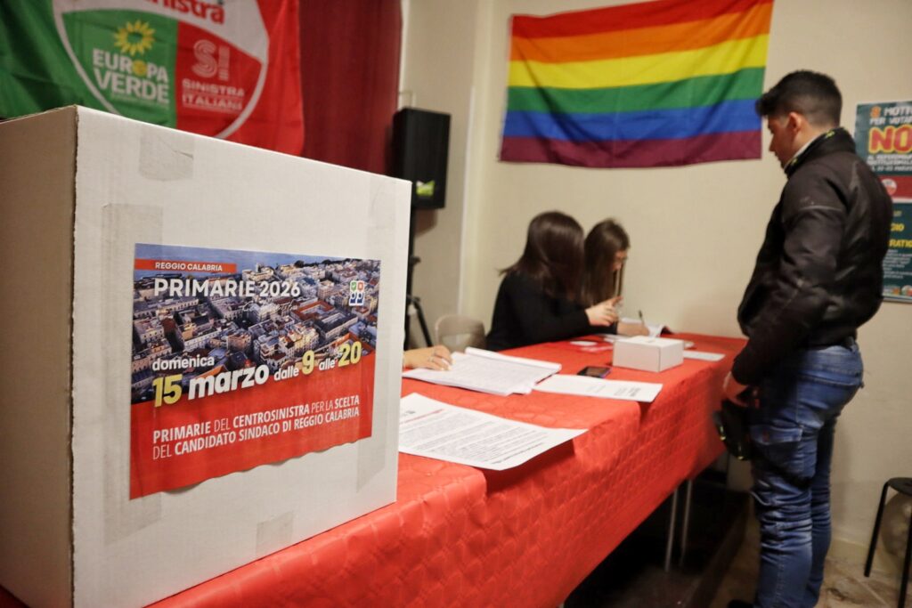 Schede Primarie CentroSinistra 2026 a Reggio Calabria