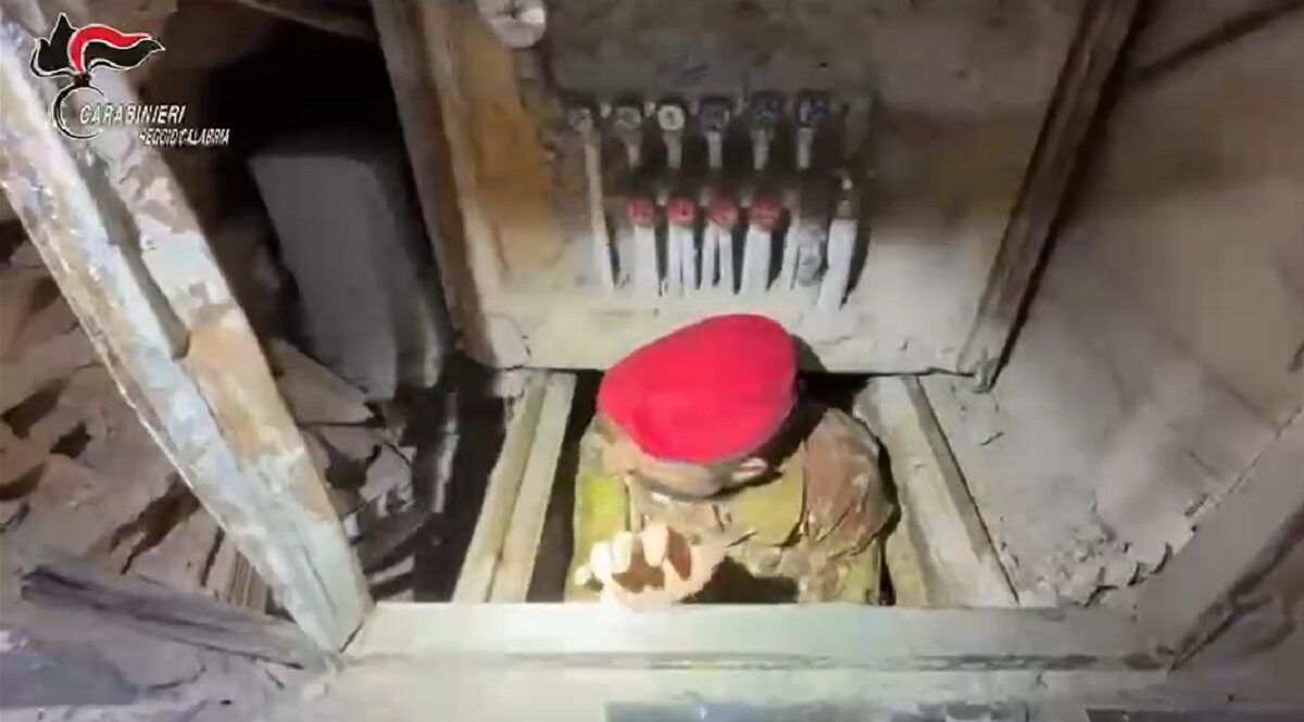 Scoperto Bunker carabinierri