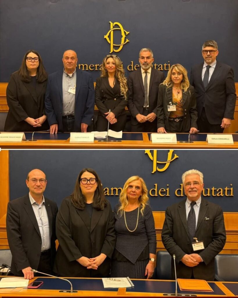 Sissy Trovato Mazza e Fausto Dardanelli arrivano in Parlamento