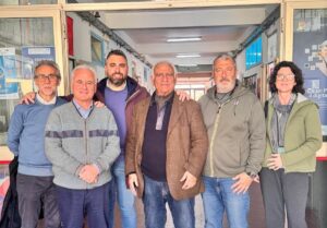 Sopralluogo vicesindaco Santoro Vainicher Lipari