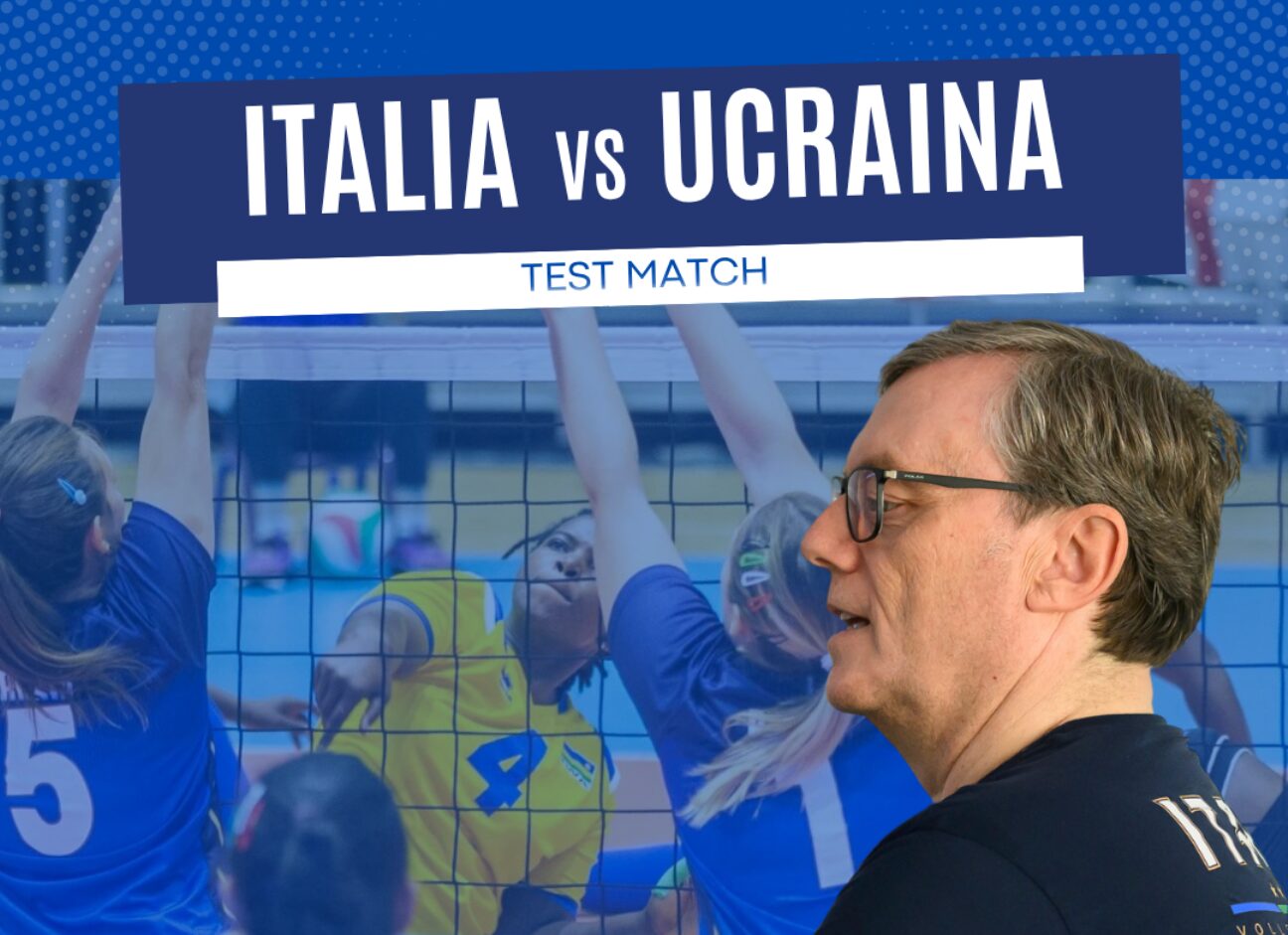 Test match italia ucraina sitting volley