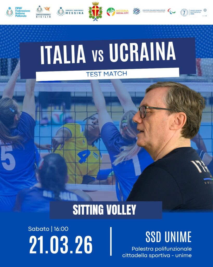 Test match italia ucraina sitting volley