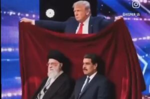Trump Maduro e Khamenei