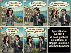 Vignetta Falcomatà e Caminiti Ponte