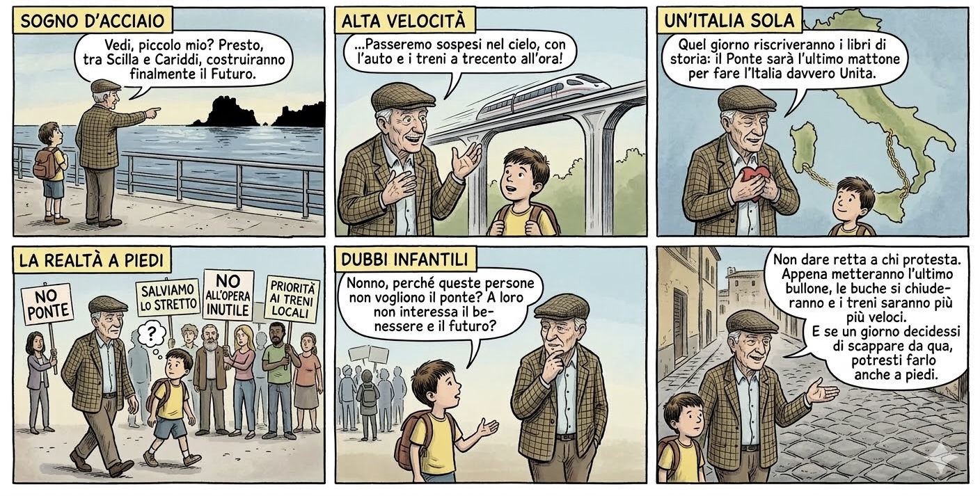 Vignetta Ponte sullo Stretto
