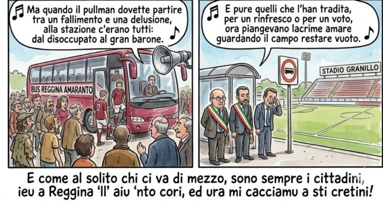 Vignetta Reggina contro Acireale