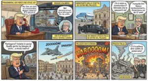 Vignetta Trump Reggio Calabria