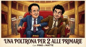 Vignetta Una Poltrona per 2 Primarie Centrosinistra