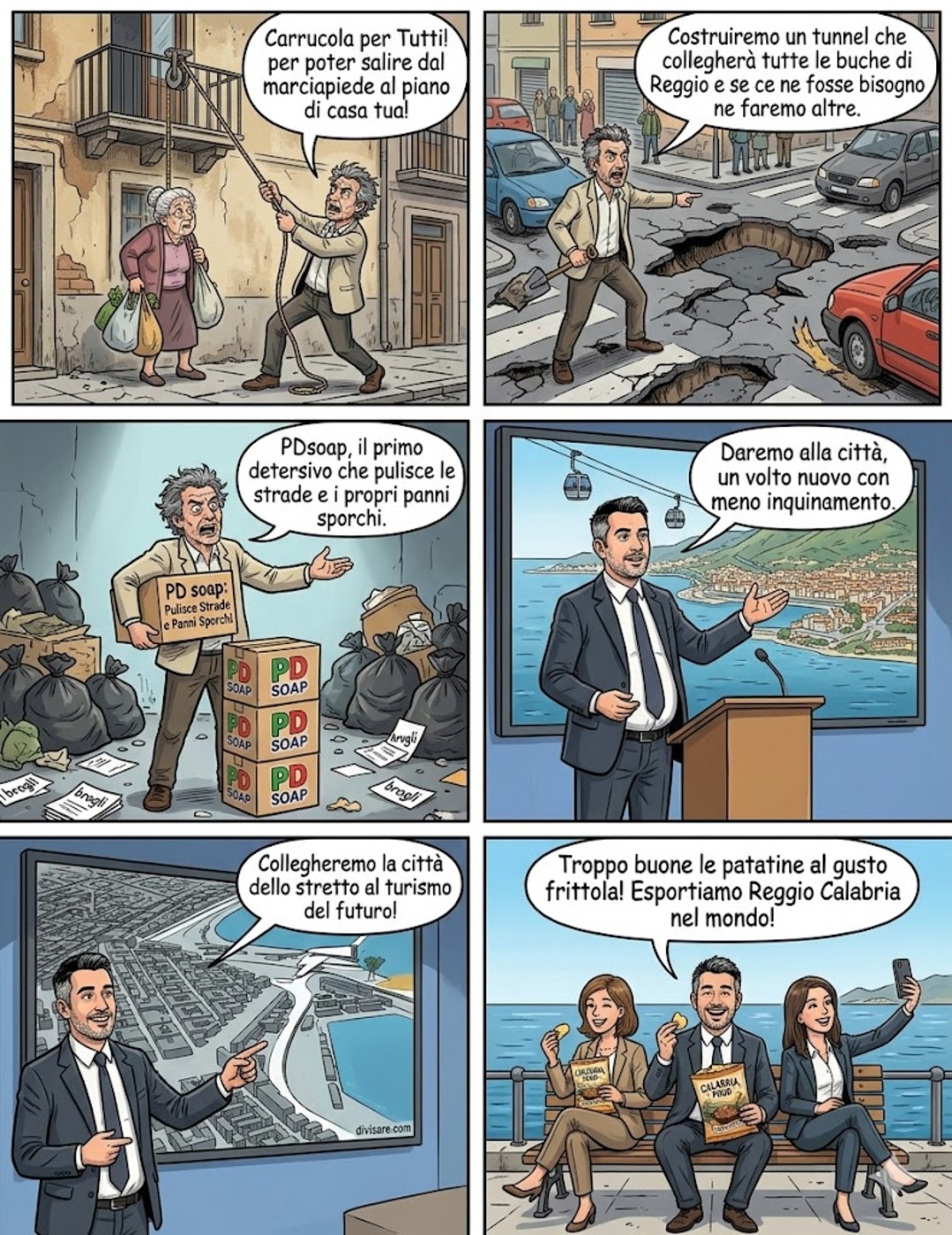 Vignetta programmi elettorali