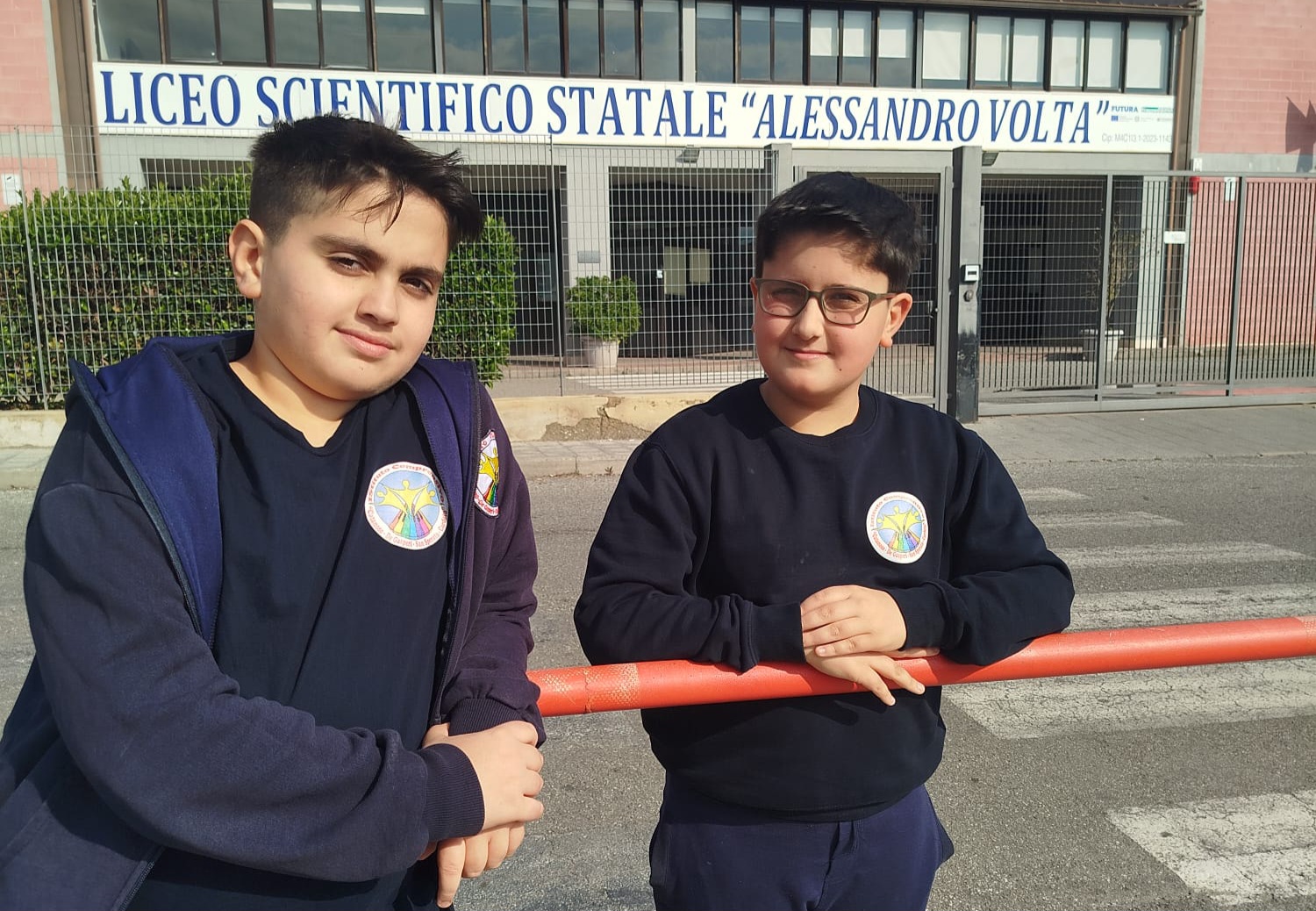 Vito Valenti e Filippo Pizzuto Alunni De Gasperi