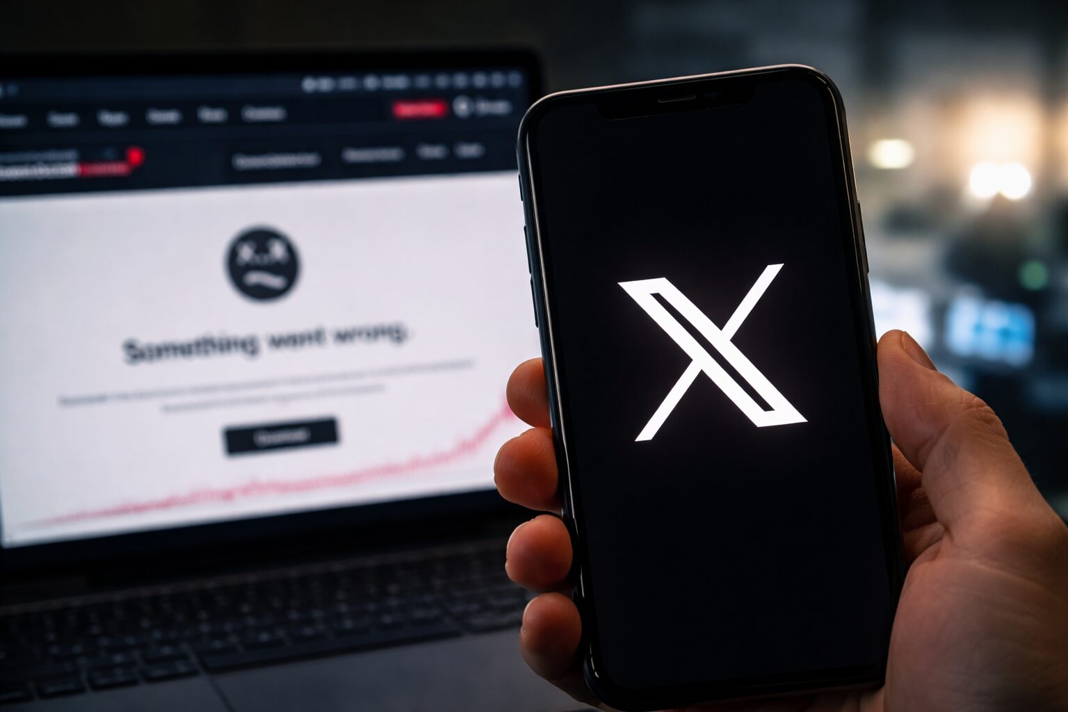 X in down
