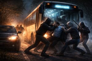aggressione autista bus