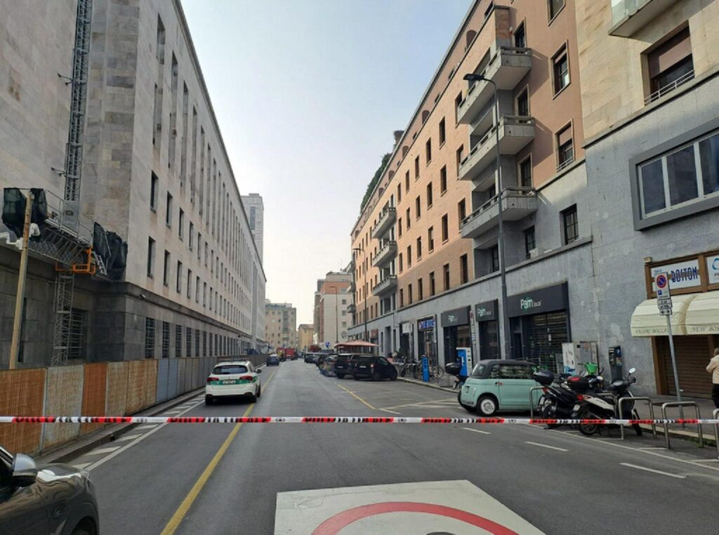 allarme bomba tribunale milano