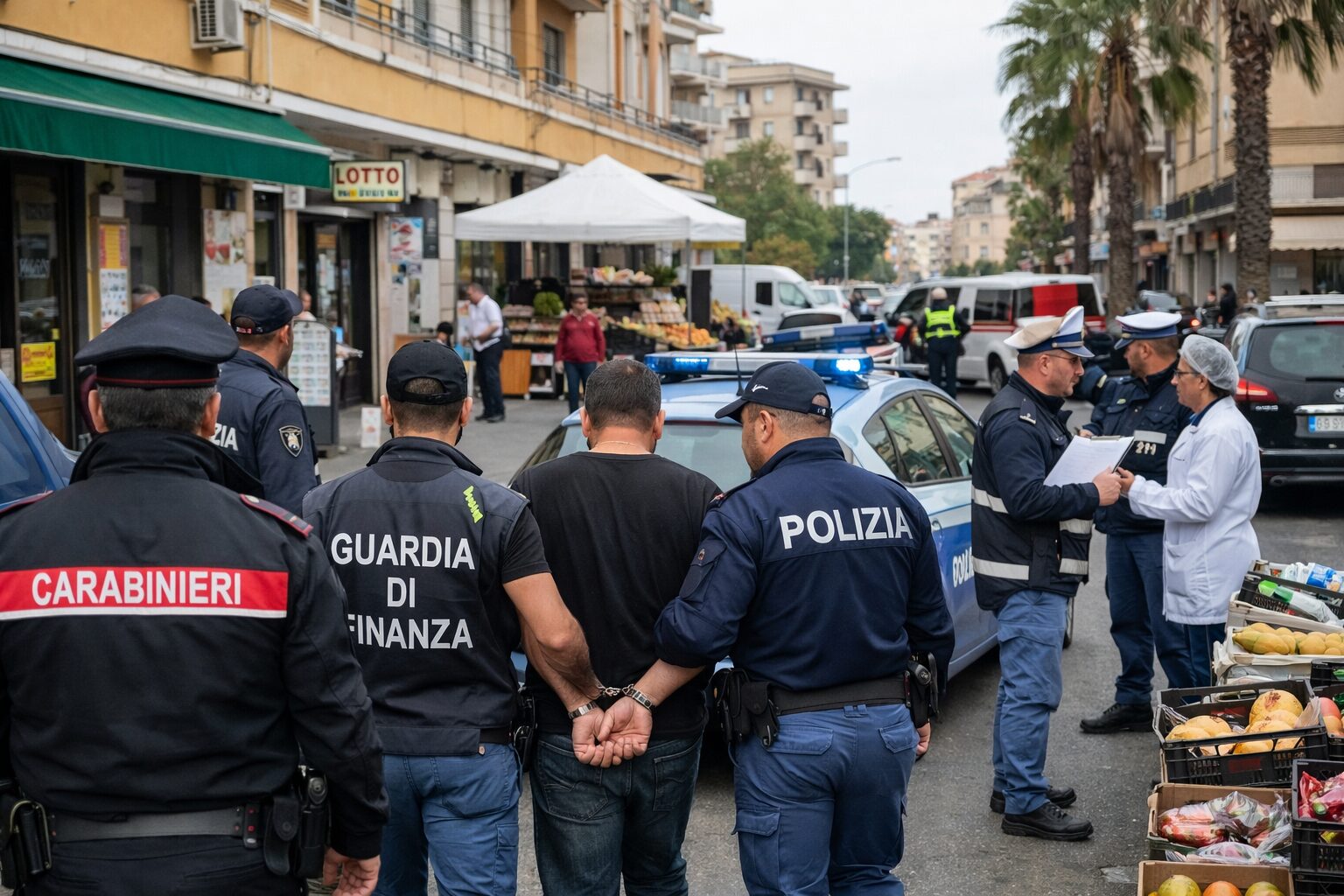 arresto gdf carabinieri e polizia